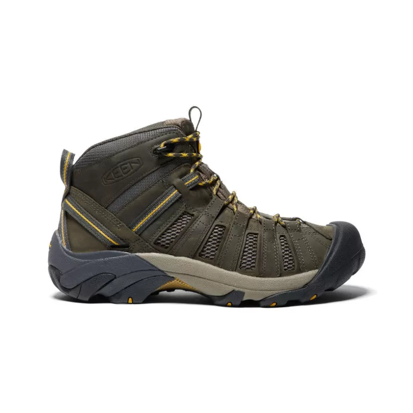 Shop KEEN Voyageur Mid Pour Homme   |  Raven/Tawny Olive Raven/TawnyOlive