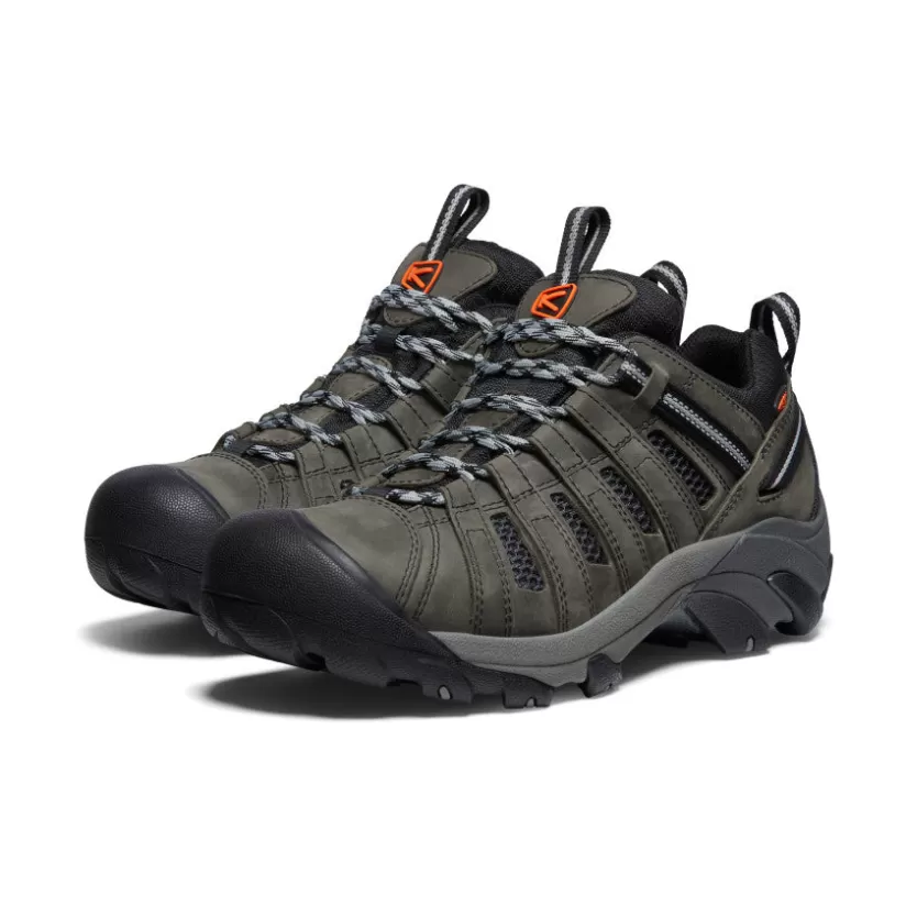 New KEEN Voyageur Pour Homme   |  Steel Grey/Scarlet Ibis SteelGrey/ScarletIbis