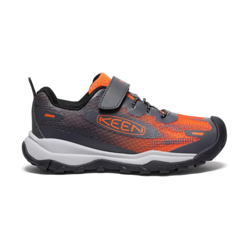Outlet KEEN Wanduro Speed Hiking Shoe Pour Enfants   |  Magnet/Scarlet Ibis Magnet/ScarletIbis