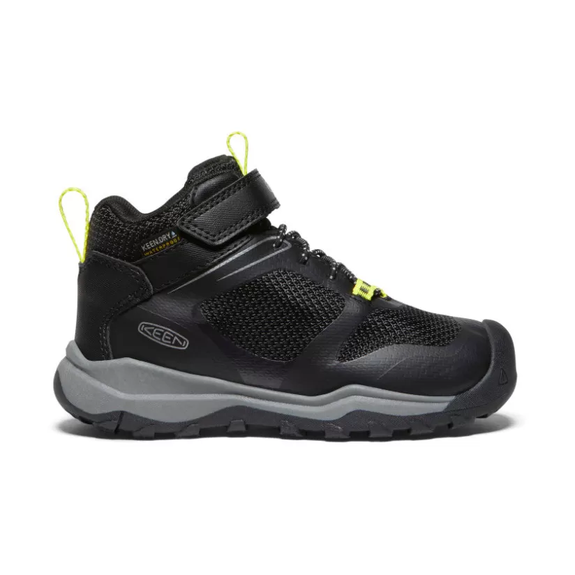Flash Sale KEEN Wanduro Waterproof Boot Pour Enfants   |   Black/Silver