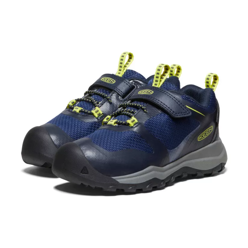Store KEEN Wanduro Waterproof Shoe Pour Enfants   |  Sky Captain/Evening Primrose SkyCaptain/EveningPrimrose
