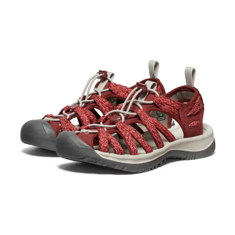 Fashion KEEN Whisper Pour Femme   |  Cayenne/Fired Brick Cayenne/FiredBrick