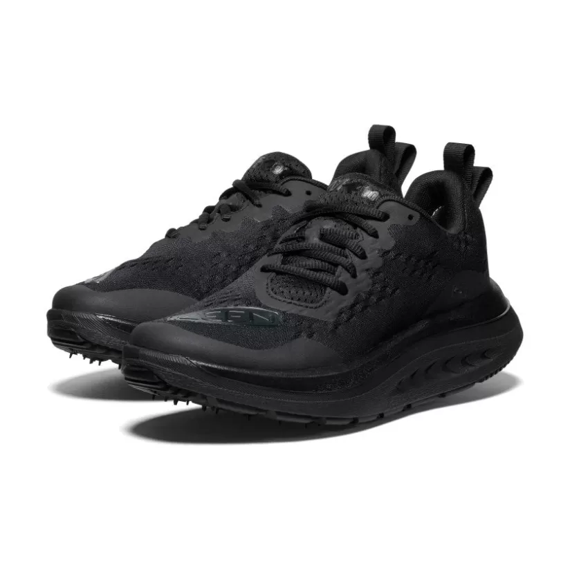 Outlet KEEN WK400 Sneaker Pour Homme   |  Triple Black TripleBlack