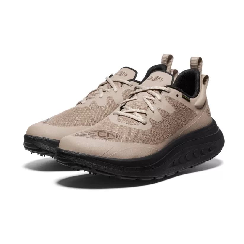 Flash Sale KEEN WK400 Waterproof Walking Shoe Pour Femme   |   Timberwolf/Black