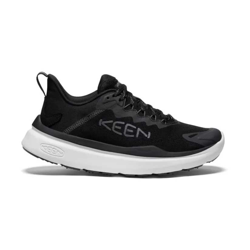 Best KEEN WK450 Walking Shoe Pour Femme   |  Black/Star White Black/StarWhite