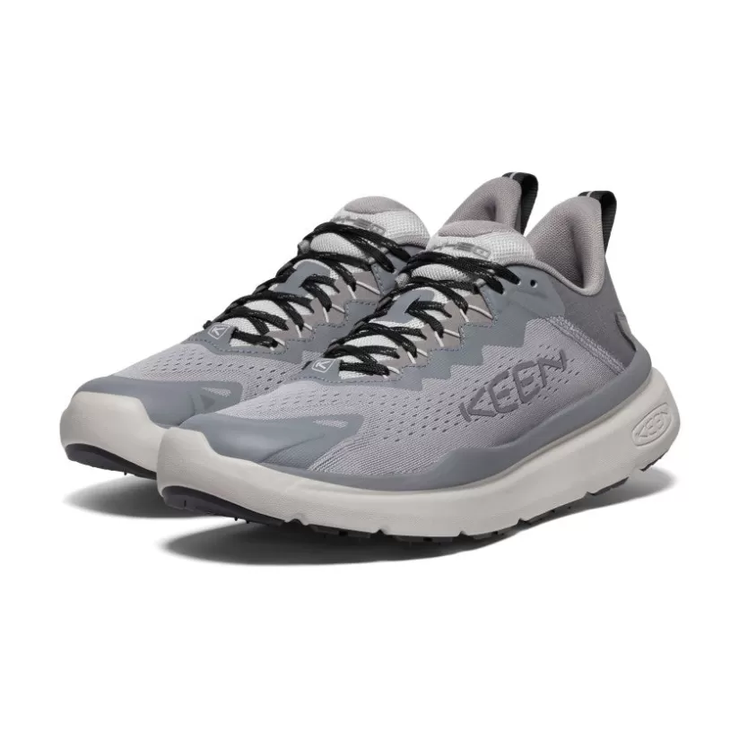 Fashion KEEN WK450 Walking Shoe Pour Homme   |  Alloy/Steel Grey Alloy/SteelGrey