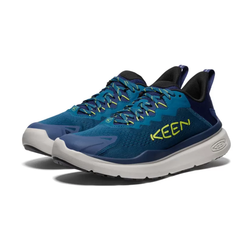 Store KEEN WK450 Walking Shoe Pour Homme   |  Legion Blue/Evening Primrose LegionBlue/EveningPrimrose