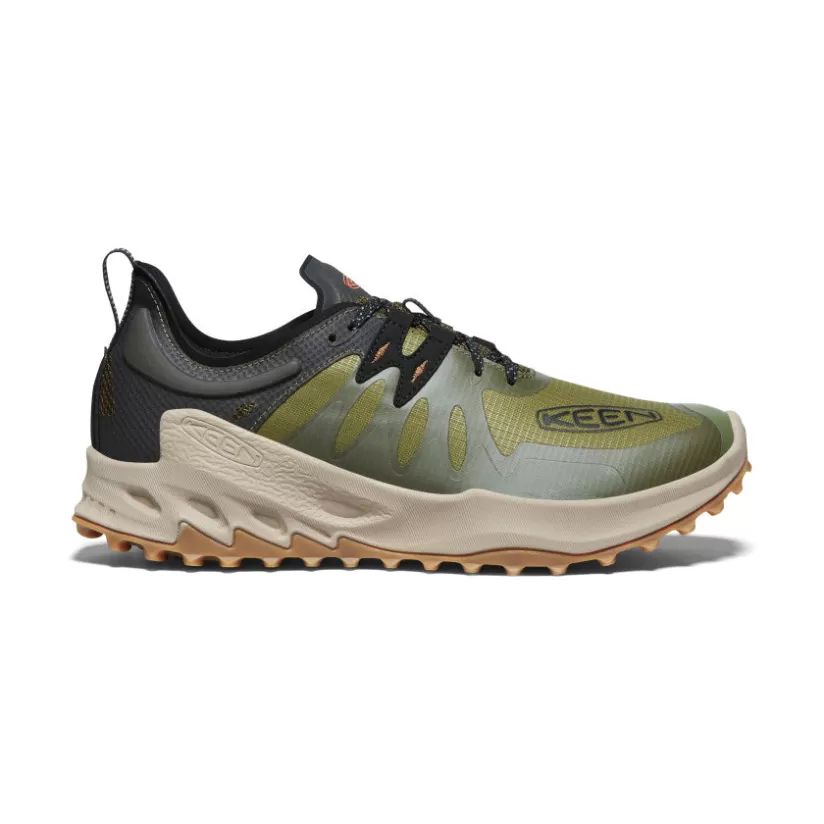 Best KEEN Zionic Speed Hiking Shoe Pour Homme   |  Dark Olive/Scarlet Ibis DarkOlive/ScarletIbis