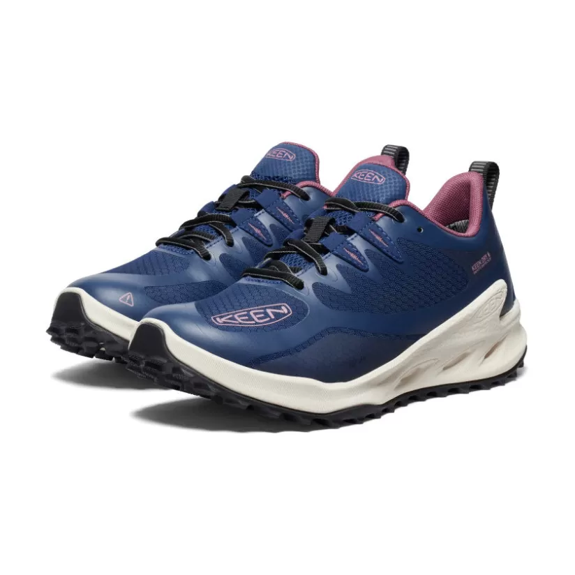 Best KEEN Zionic Waterproof Hiking Shoe Pour Femme   |  Naval Academy/Nostalgia Rose NavalAcademy/NostalgiaRose