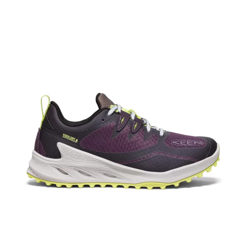 New KEEN Zionic Waterproof Hiking Shoe Pour Femme   |  Plum Perfect/Daiquiri Green PlumPerfect/DaiquiriGreen