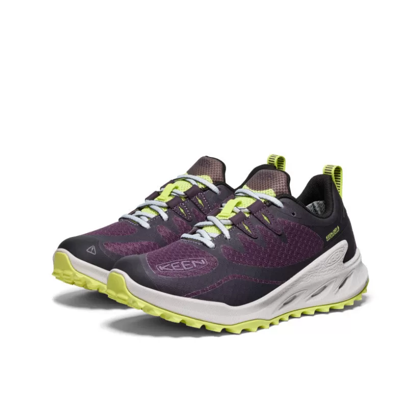 New KEEN Zionic Waterproof Hiking Shoe Pour Femme   |  Plum Perfect/Daiquiri Green PlumPerfect/DaiquiriGreen