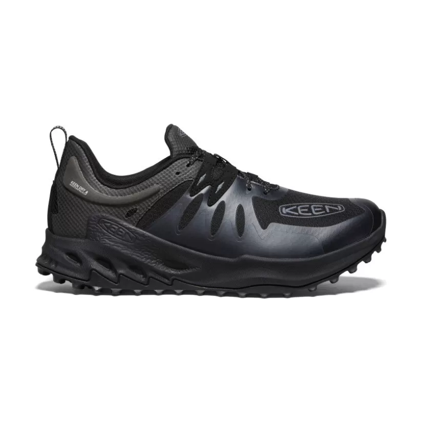 Outlet KEEN Zionic Waterproof Hiking Shoe Pour Homme   |  Black/Steel Grey Black/SteelGrey